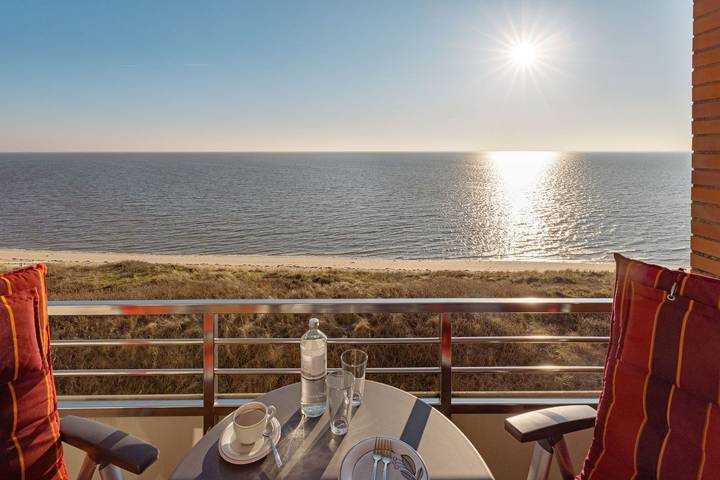Ferienwohnung für 2 Personen, mit Balkon und Balkon/Terrasse sowie Ausblick in List (Sylt)