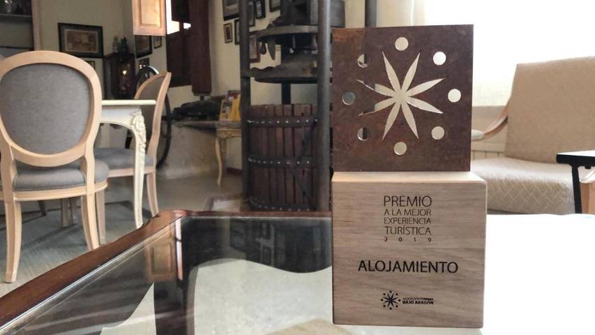 Casa de huéspuedes para 18 personas, con jardín en Bajo Aragón - 4