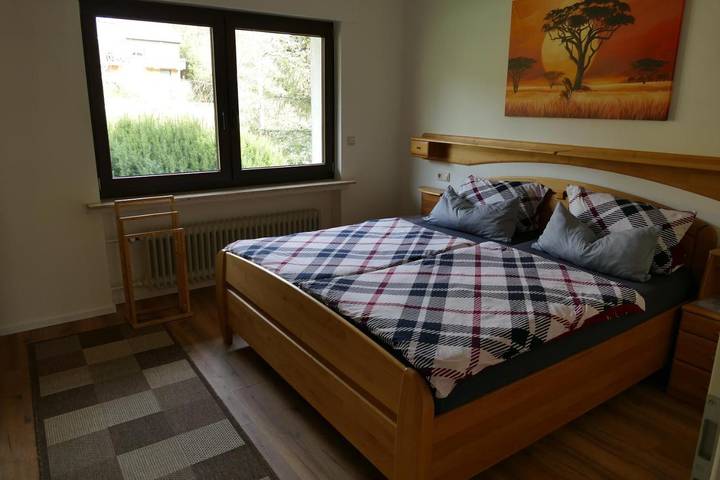 Ferienwohnung für 4 Personen, mit Balkon und Terrasse sowie Garten und Ausblick in Wimbach - 2