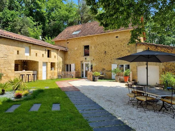 Chambre d’hôte pour 4 personnes, avec piscine et jardin à Sarlat-la-Canéda - 4