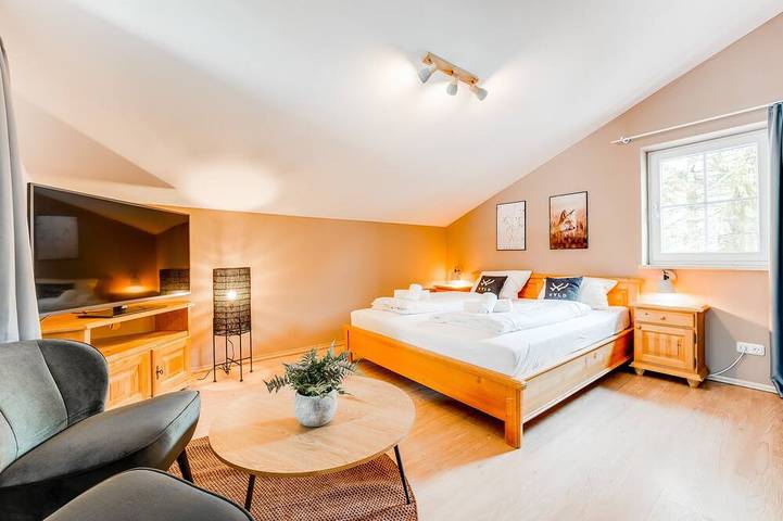 Ferienwohnung für 2 Personen, mit Balkon und Sauna in Bad Hindelang