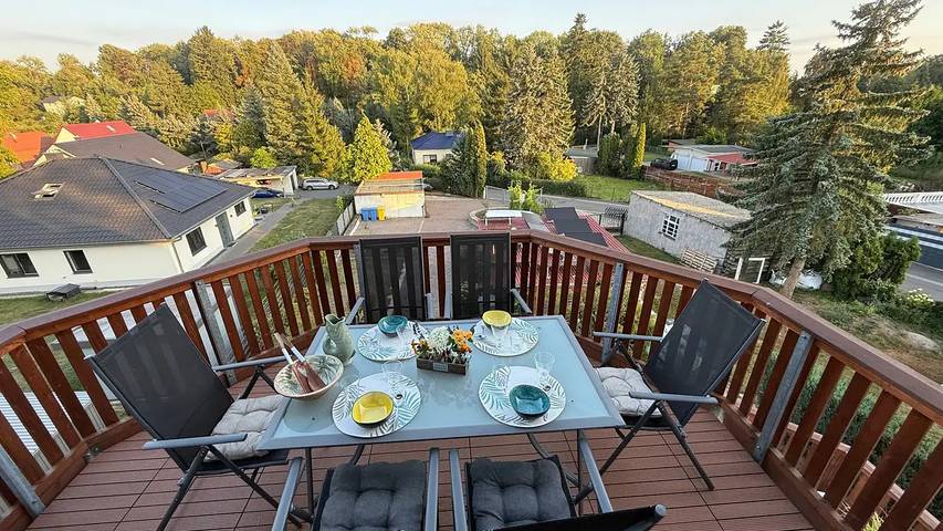 Ferienwohnung für 5 Personen, mit Balkon in Mühlhausen