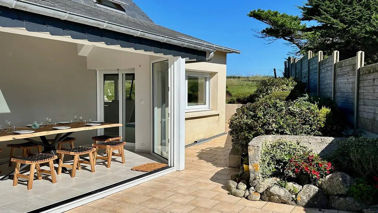 Ferienhaus für 6 Personen (100 m²) in Ploudalmézeau in Ploudalmézeau, Región de Brest