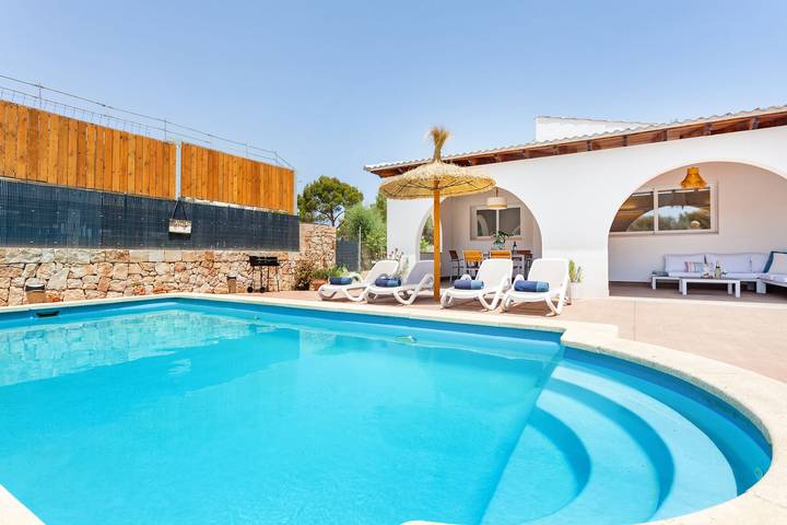 Finca für 6 Personen, mit Garten und Terrasse in Cala Mondrago - 2
