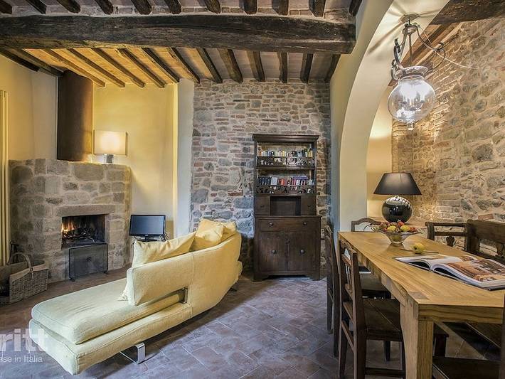 Location de vacances pour 4 personnes, avec terrasse et balcon/terrasse à Certaldo - 3