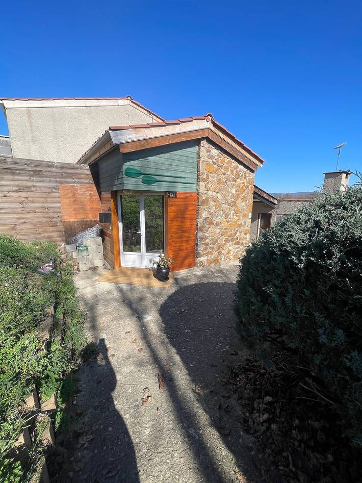 Maison de vacances pour 3 personnes, avec jardin