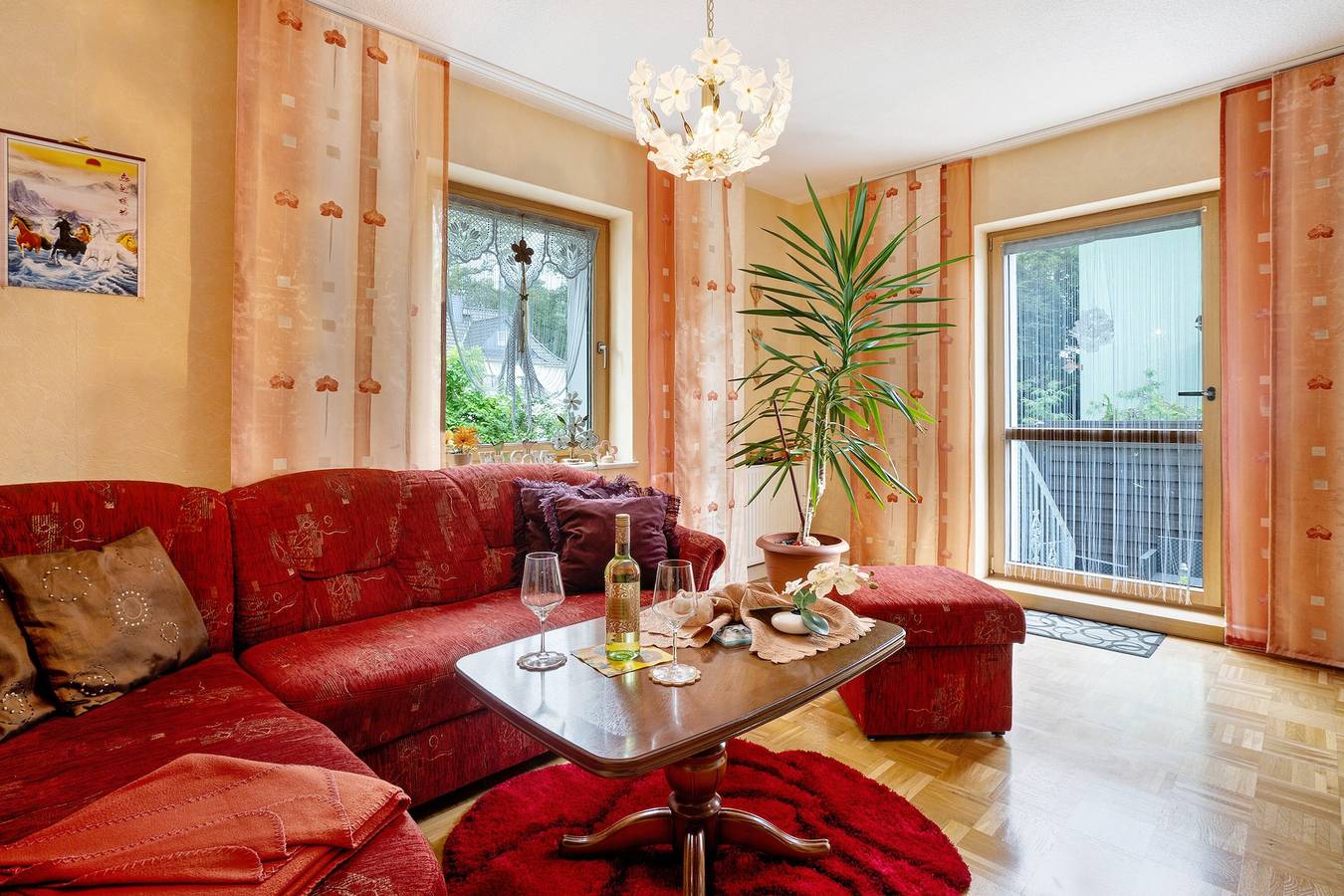 Ganze Wohnung, Ferienwohnung Demmler Stegel" mit privater Terrasse, privatem Garten und Wlan in Pirna, Elbsandsteingebirge