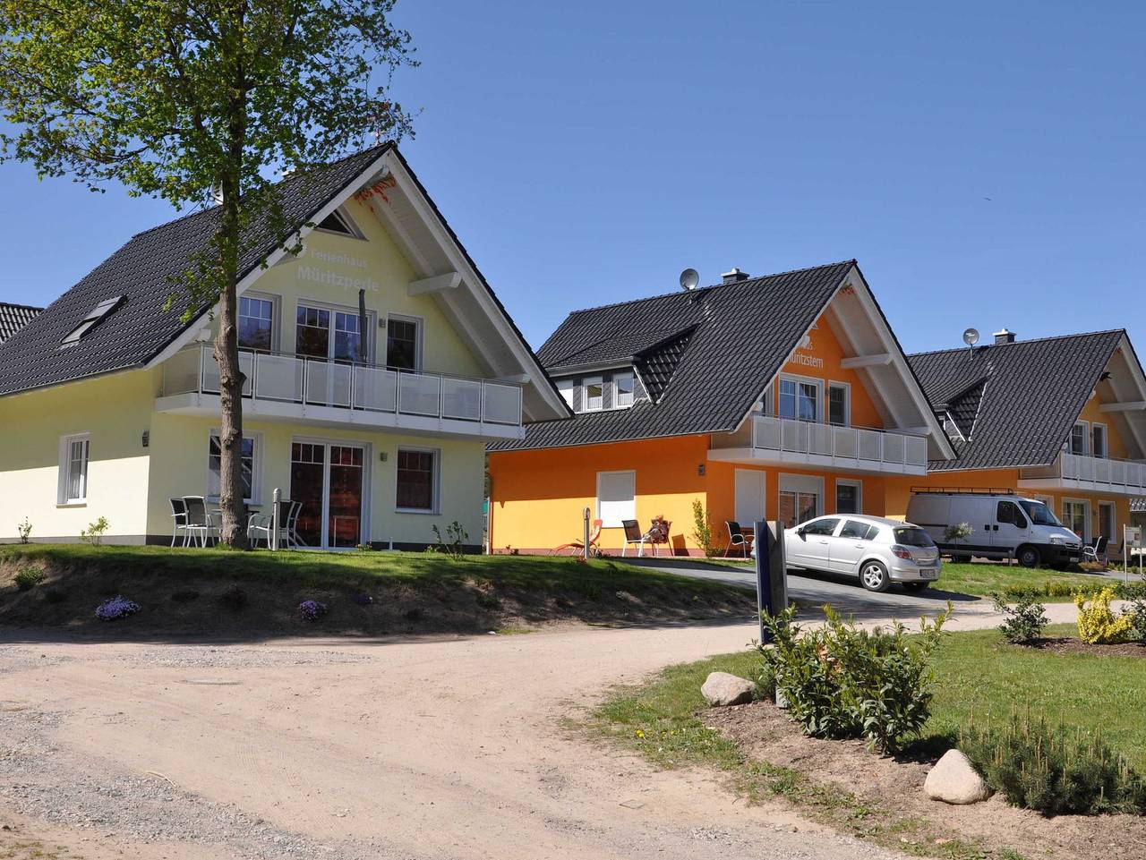 Ganze Ferienwohnung, Ferienwohnungen / Appartements - Ferienhaus Müritzstern - 3 Zimmer Obergeschoss - Fewo Ferienhaus Müritzstern in Röbel, Müritz