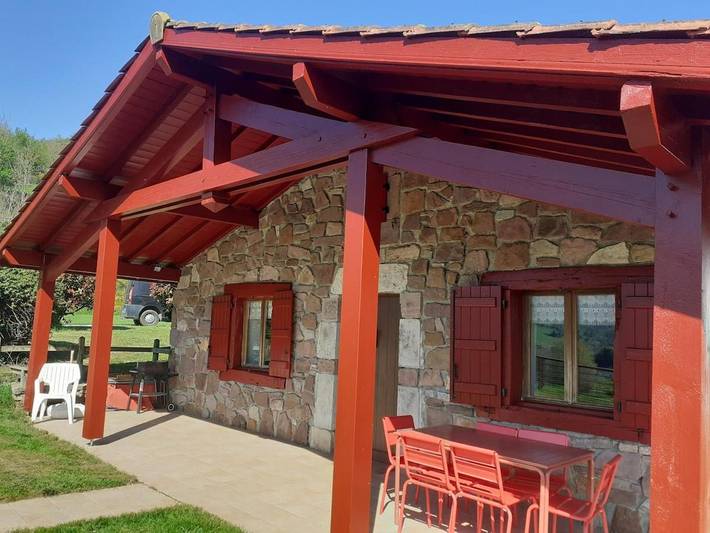 Location de vacances pour 4 personnes, avec Terrasse ainsi que Jardin et Vue à Saint-Étienne-de-Baïgorry - 4