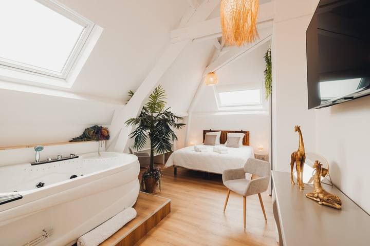 Chambre d’hôte pour 2 personnes, avec jardin dans le Pas-de-Calais