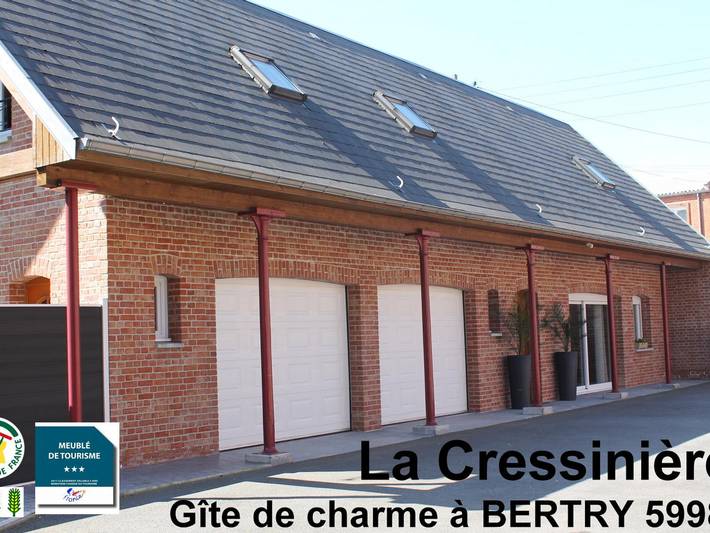 Gîte pour 6 personnes, avec Terrasse et Jardin dans Maretz