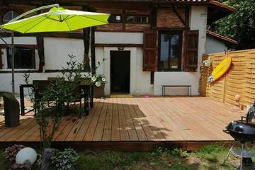 Gîte pour 4 personnes, avec jardin dans Réserve naturelle du Marais d'Orx