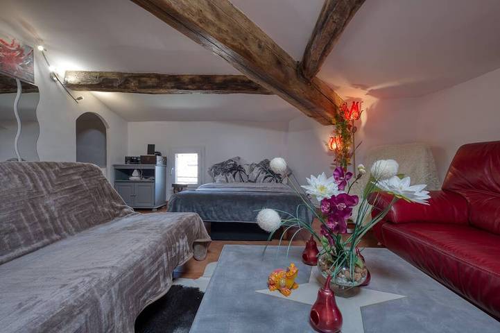 Location de vacances pour 2 personnes, avec jacuzzi, animaux acceptés à Alignan-du-Vent