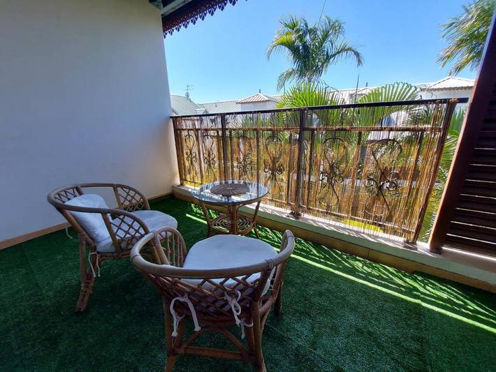 Gîte pour 3 personnes, avec piscine ainsi que jardin et vue, animaux acceptés dans Sainte-Clotilde - 4