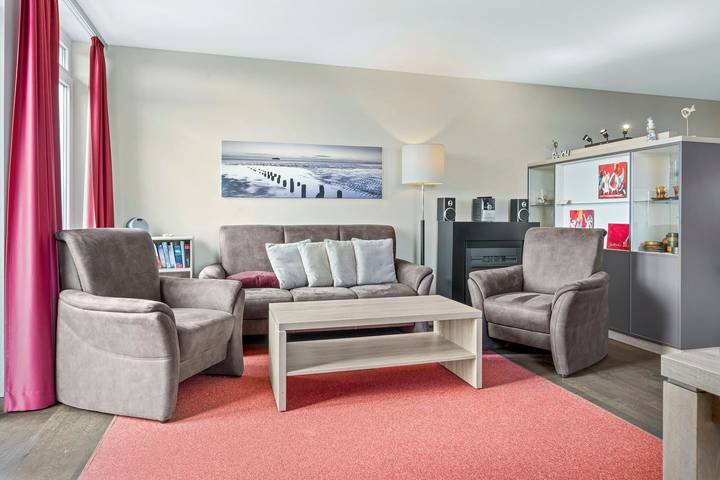 Ferienwohnung für 4 Personen, mit Sauna und Ausblick sowie Balkon an der Wurster Nordseeküste - 3