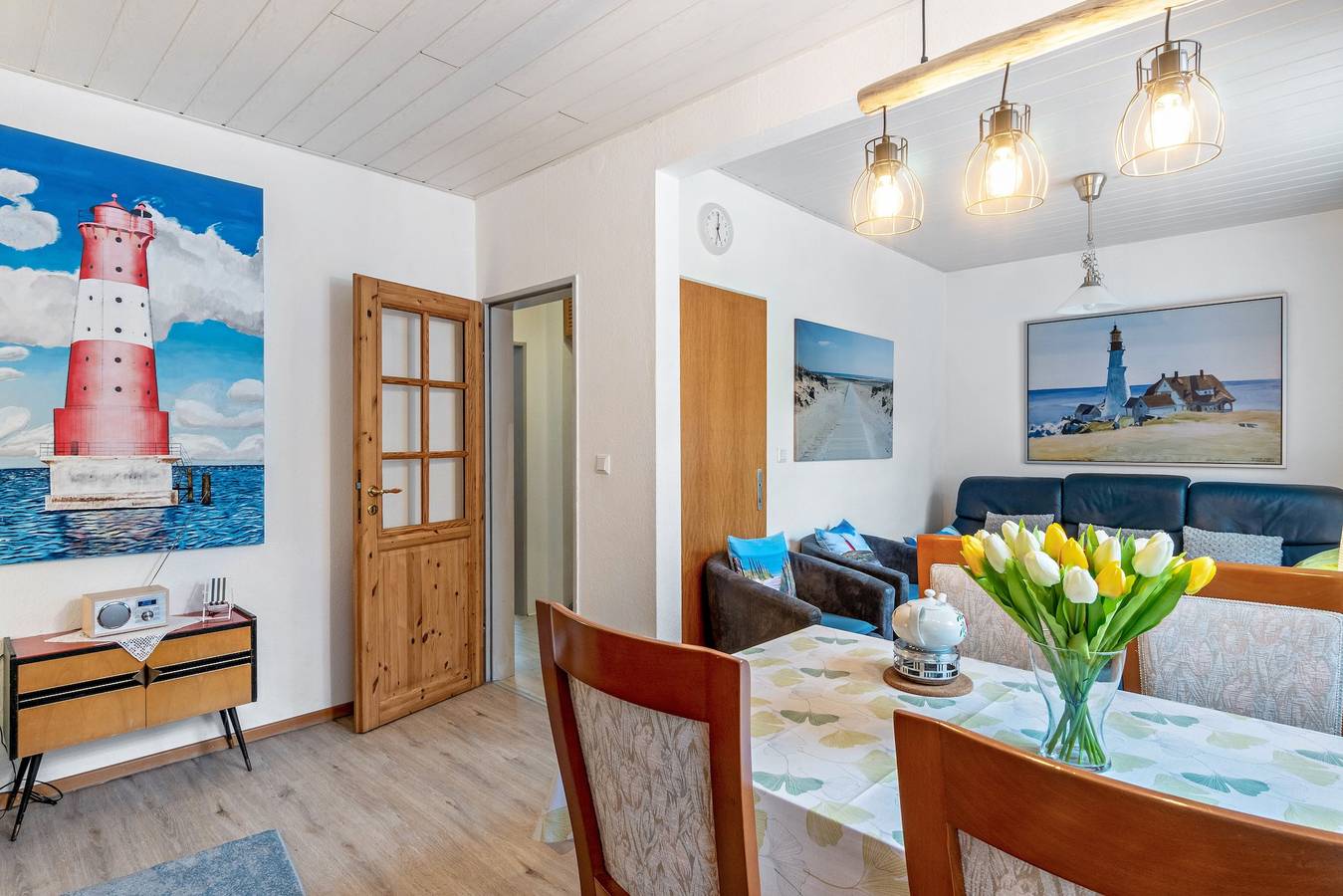 Ganze Wohnung, Apartment 'Ferienwohnung 1, Erdgeschoss' mit privater Terrasse und Wlan in Hooksiel, Wangerland