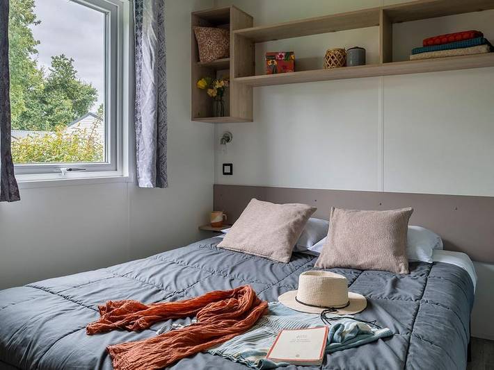 Camping Les Alizés - Mobilheim 9 personen - Presta+ 40m² in Lannion, Ceinture Dorée