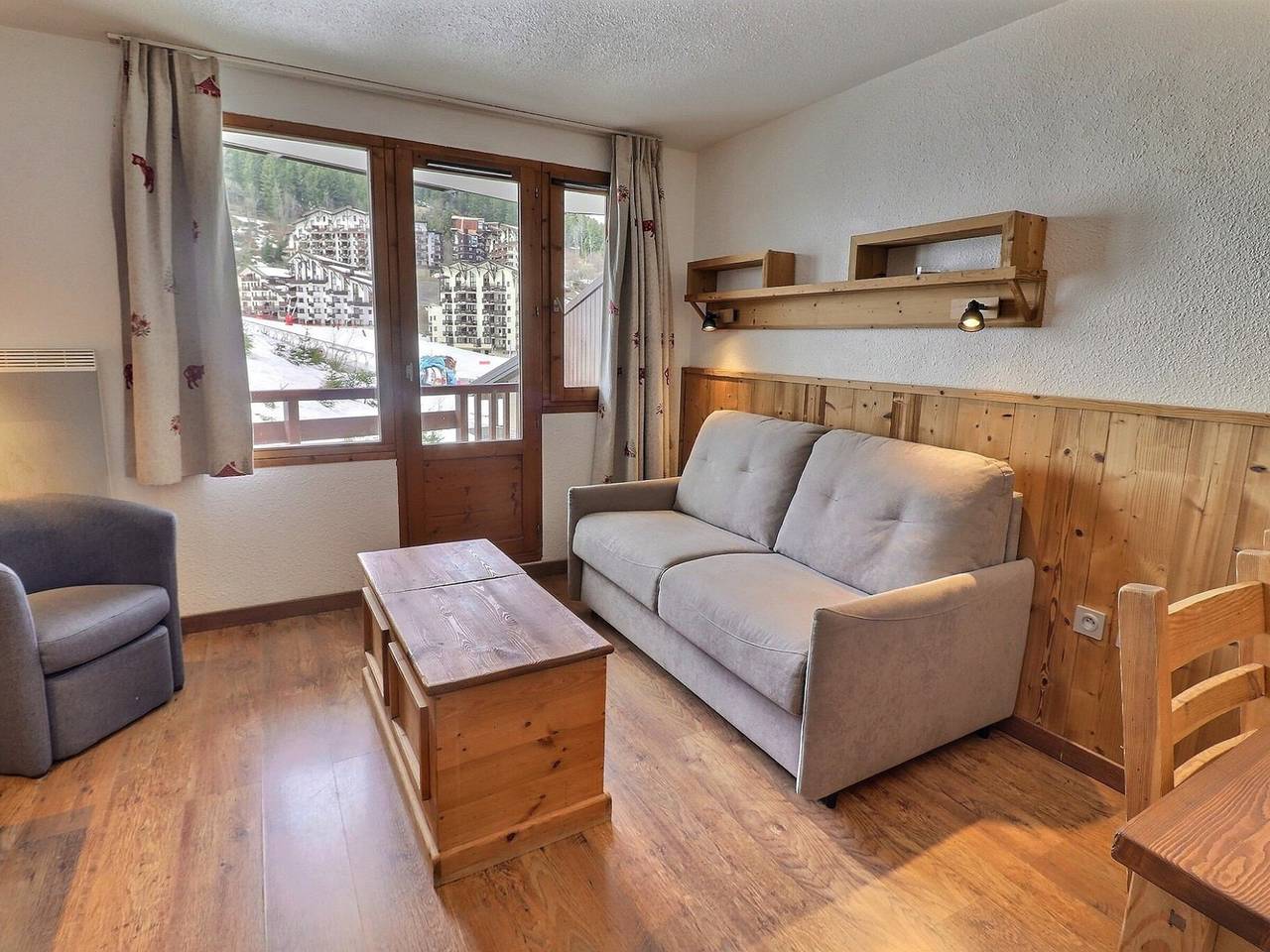 Appartement entier, Confortable 2 Pièces, Skis aux Pieds, 4 Pers. Proche Commerces in La Tania, La Perrière