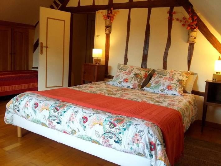 Chambre d’hôte pour 10 personnes, avec vue et jardin, adapté aux familles
