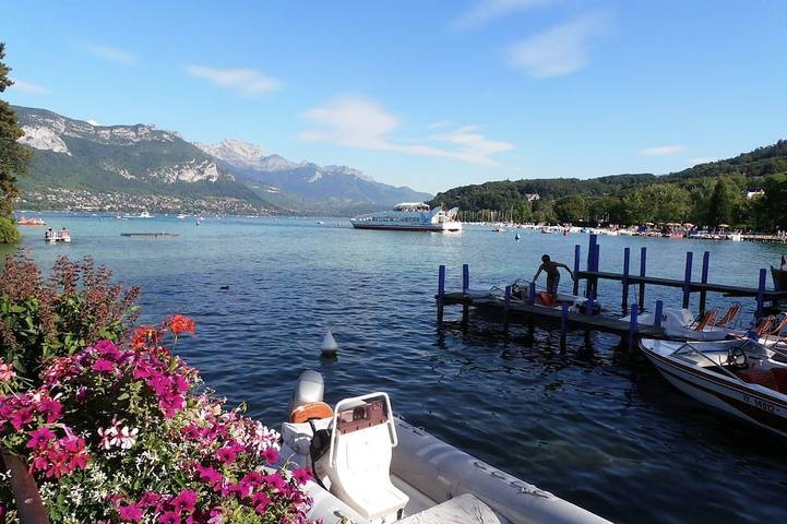 Appartement de vacances pour 2 personnes, avec balcon et jardin à Annecy-le-Vieux