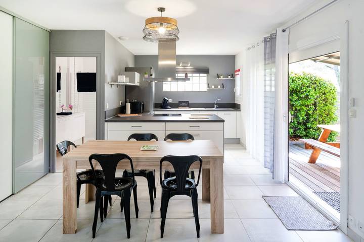 Gîte pour 5 personnes, avec Jardin