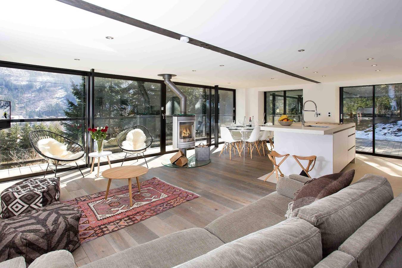 Maison De Vacances pour 8 Personnes dans Chamonix-Mont-Blanc, Région de Bonneville