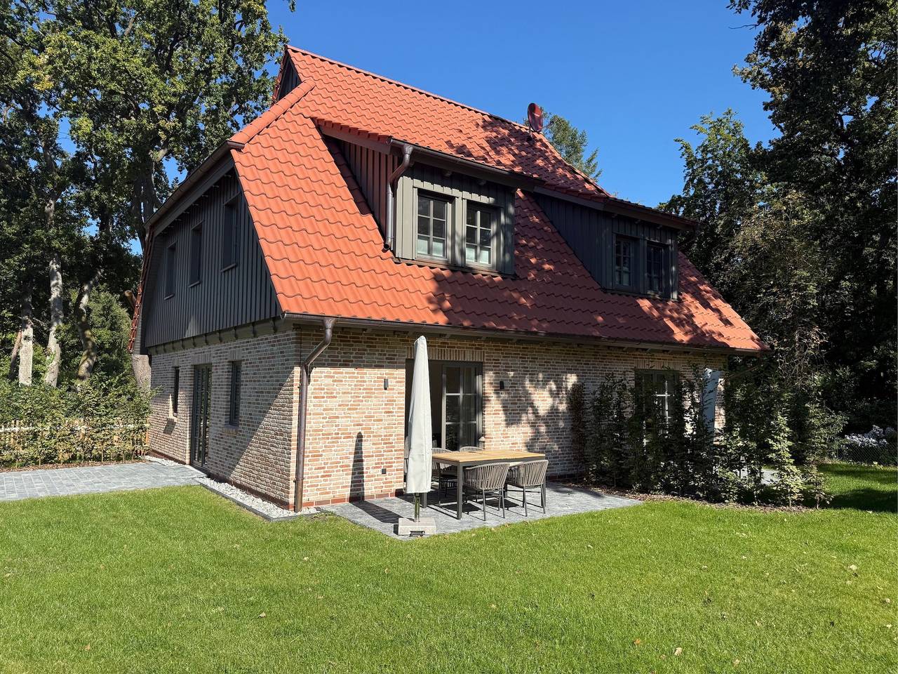 Ferienhaus Ovis – Natur, Ruhe und Erholung in der Lüneburger Heide, Hunde willkommen in Winsen (Aller), Aller-Leine-Tal