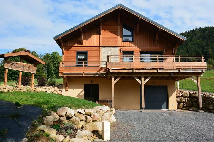 Chalet pour 8 personnes, avec jardin et balcon