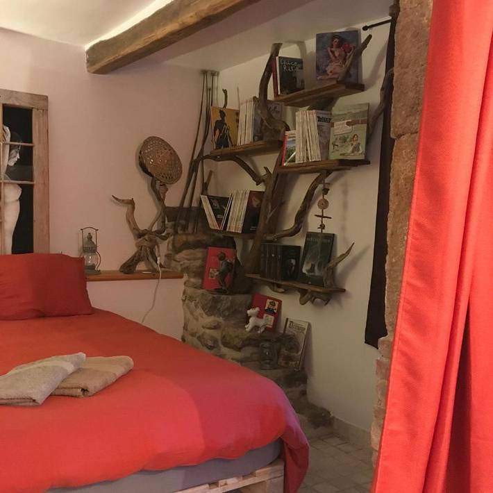 Gîte pour 2 personnes, avec jardin ainsi que vue et terrasse à Anduze - 3