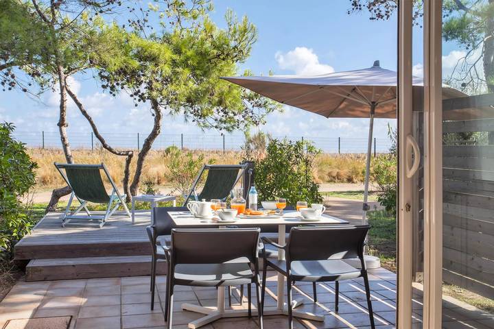 Ganze Wohnung, Essential Bungalow 2 Kabinen 4 Personen Terrasse in Borgo, Bastia und Umgebung