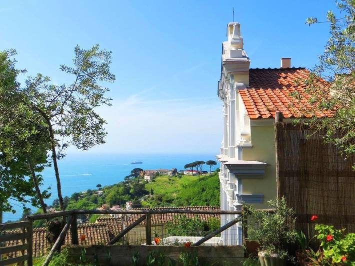Villa per 5 persone, con Terrazza e Giardino nonché Panorama a Vietri sul Mare
