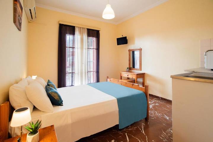 Appart’hôtel pour 2 personnes, avec Balcon ainsi que Terrasse et Vue