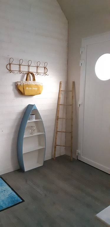 "La Mer Bohème", patio, parking privé, 5 mn plage in Le Portel, Région de Boulogne-sur-Mer