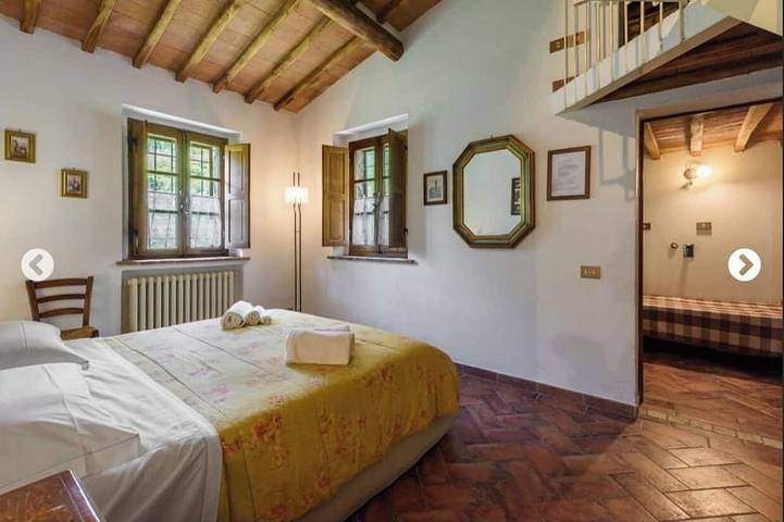 Private villa in the heart of chianti with view of siena in Castellina in Chianti, Chianti