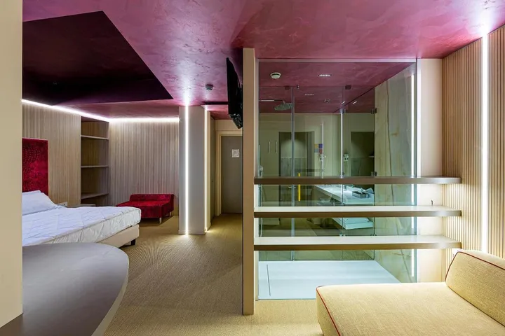 Hotel per 2 persone, con sauna e giardino nonché idromassaggio e piscina, con animali domestici - 1