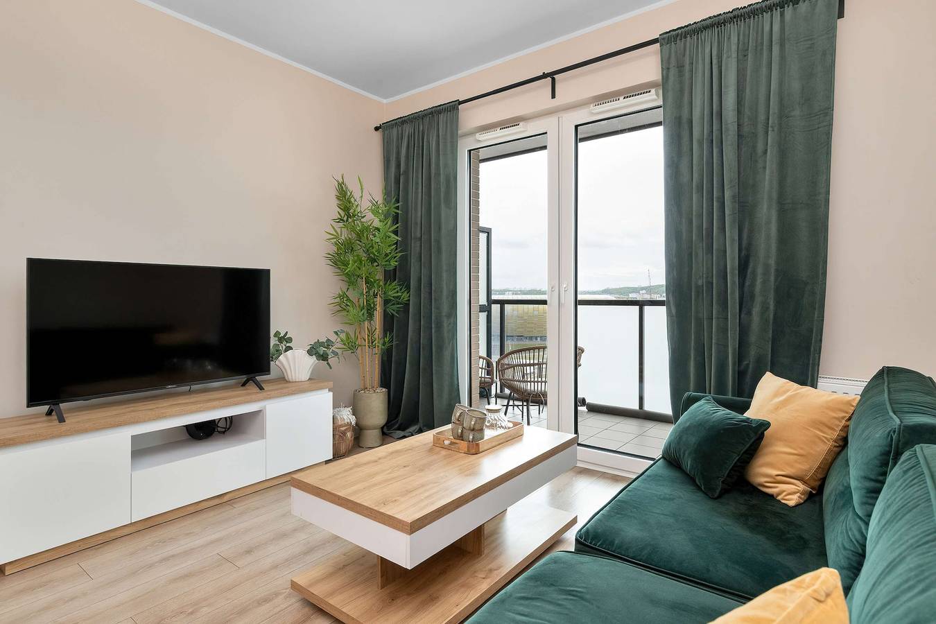 Hel lägenhet, Modern Apartment with Balcony | Parking in Gdańsk, Zatoka Gdańska