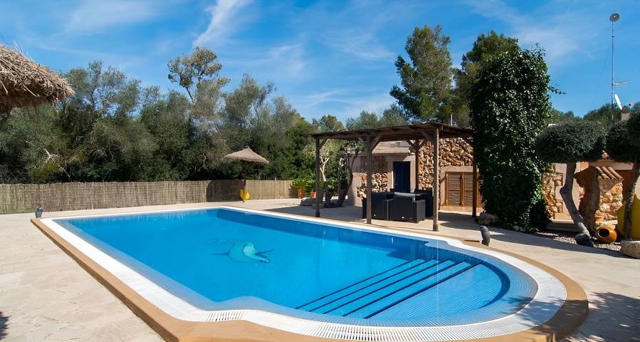 Fantástica Finca Sa Costa com piscina, jardim, ar condicionado e Wi-Fi in Campos (Espanha), Majorca (Sul)