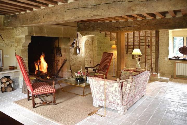 Location de vacances pour 5 personnes, avec Terrasse ainsi que Jardin et Vue à Hémevez