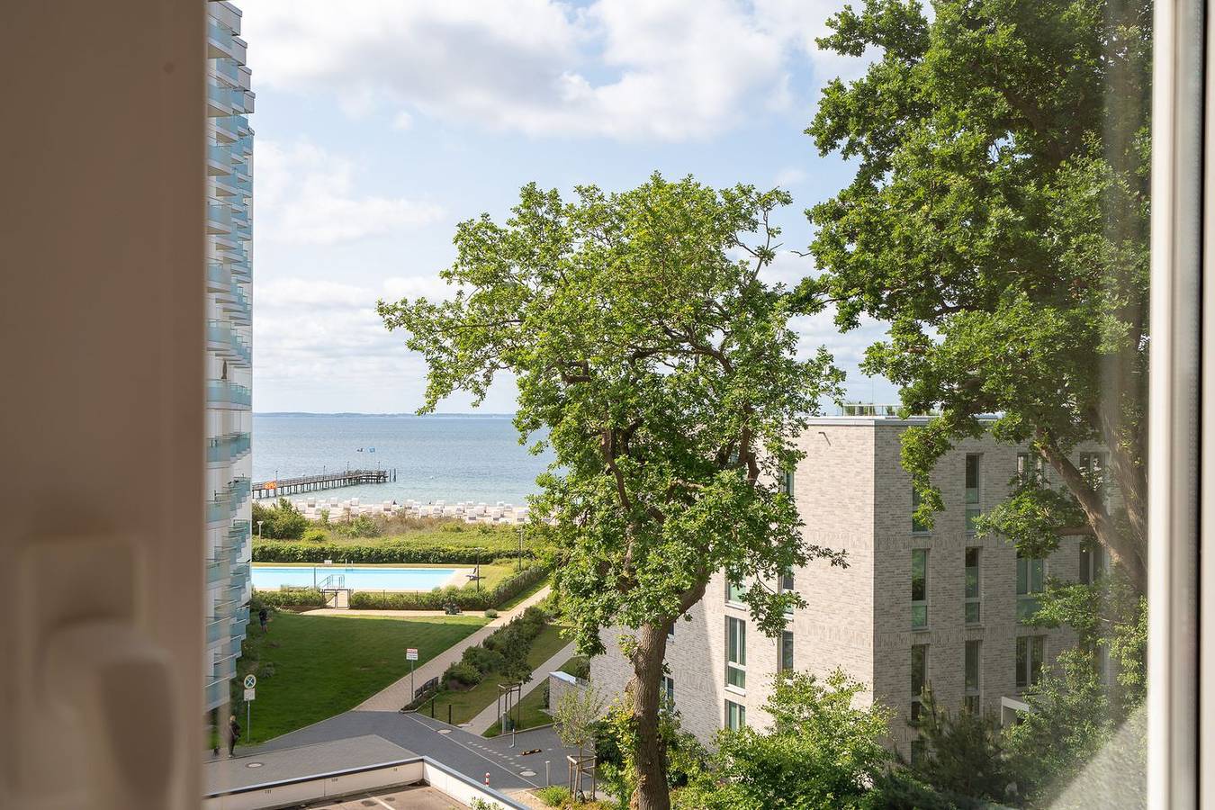 Apartamento entero, Gemütliche Dachgeschoss-Wohnung mit kleinem Balkon und Meerblick in Pelzerhaken in Südstrand Pelzerhaken, Distrito de Holstein Oriental