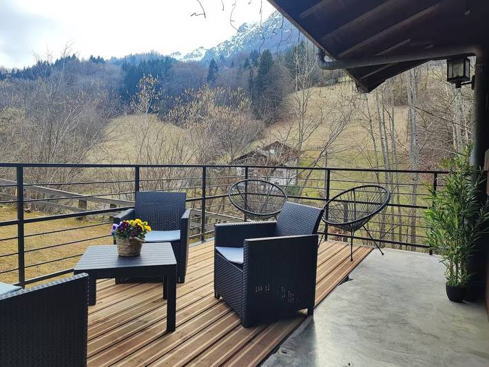 Chalet für 4 Personen mit Garten in Thônes, Annecy und Umgebung