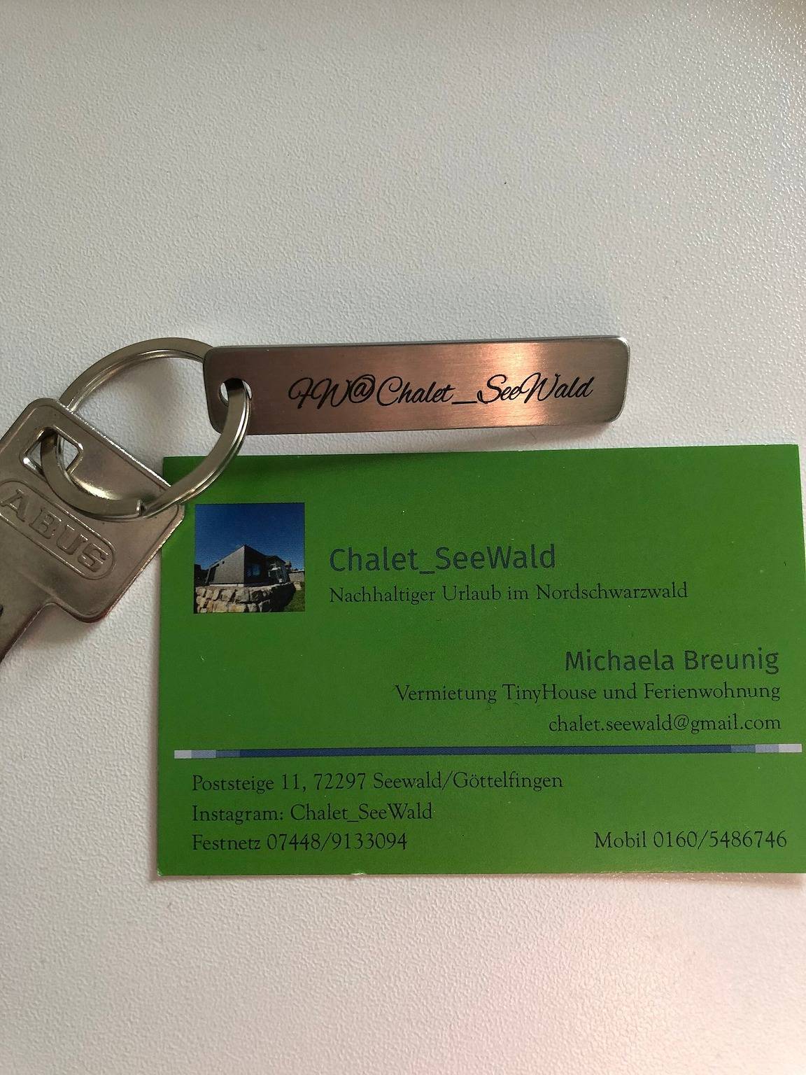 Ganze Wohnung, Apartment 'Chalet Seewald -' mit privater Terrasse, Gemeinschaftsgarten und Wlan in Seewald, Nordschwarzwald