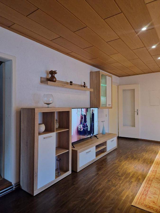 Ferienwohnung für 4 Personen, mit Balkon und Terrasse sowie Garten und Ausblick in Heidenheim (Mittelfranken)