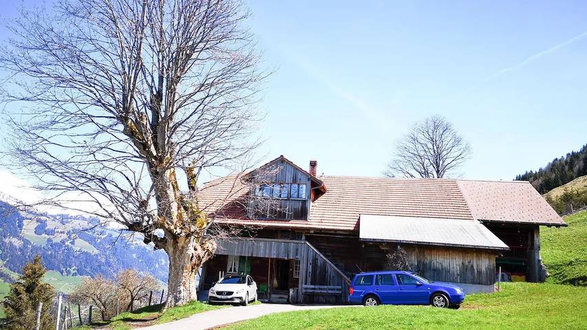 Hütte für 6 Personen, mit Balkon in der Schweiz - 2