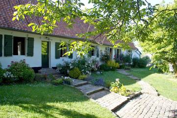 Chambre d’hôte pour 2 personnes, avec jardin et vue à Licques