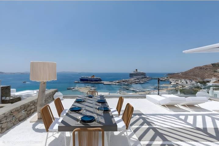 Ferienhaus für 10 Personen auf Mykonos