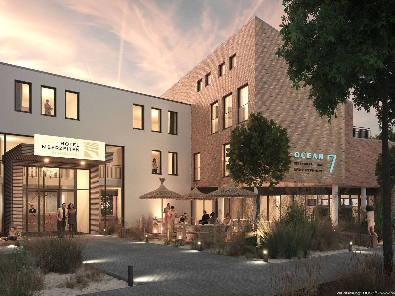 Hotel Meerzeiten - Comfort West in Bensersiel, Esens
