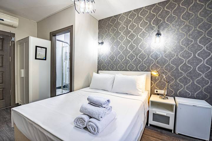 Ferienwohnung für 2 Personen, mit Balkon/Terrasse und Meerblick sowie Ausblick in Avsallar - 3