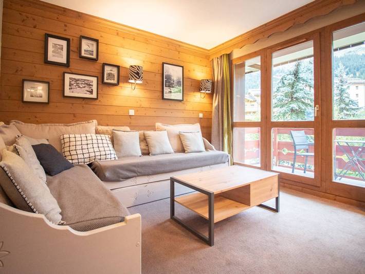 Ferielejlighed for 6 personer, med Balkon og Terrasse i Valmorel