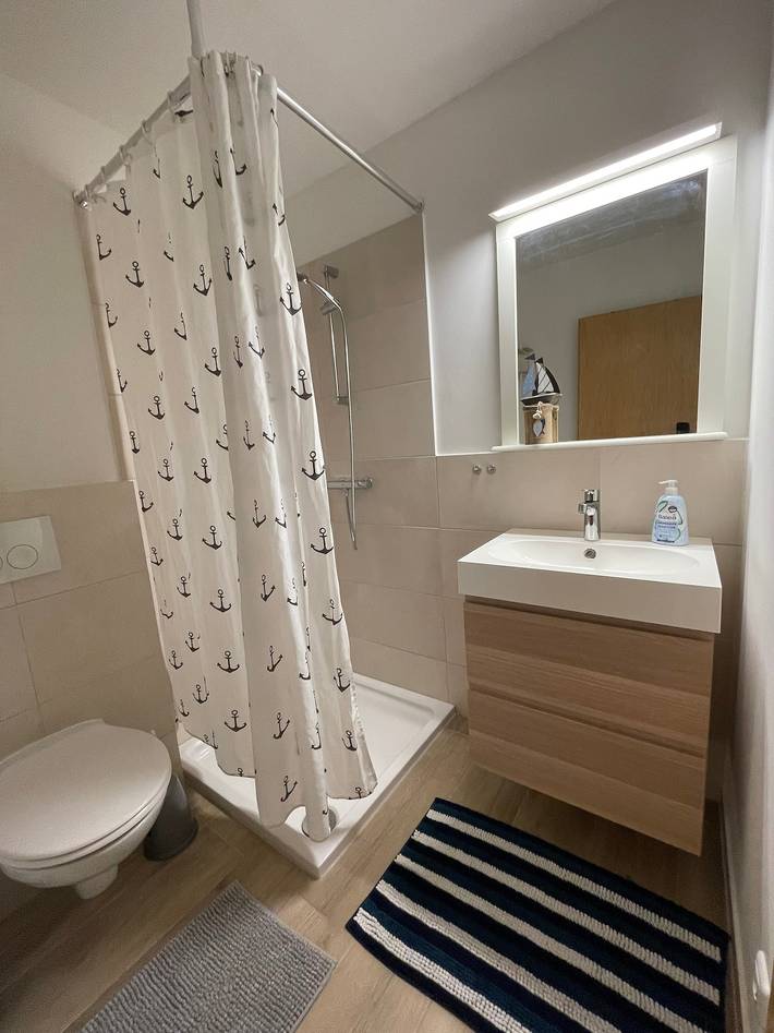 Gîte pour 3 personnes, avec Terrasse et Jardin à Boren - 4