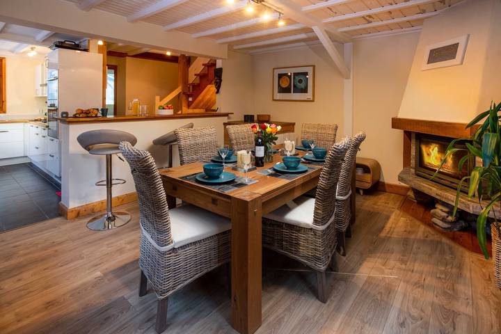 Chalet für 6 Personen, mit Garten und Sauna, mit Haustier
